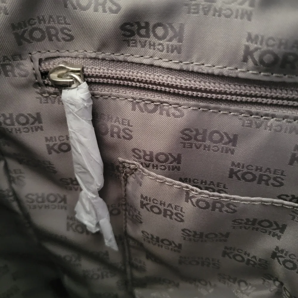 Michael Kors Gray Tote Shoulder Bag - Picture 7 of 11